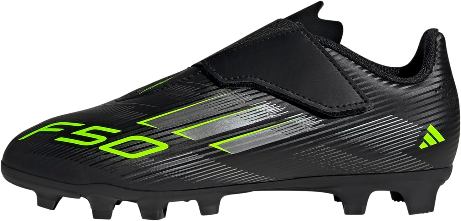 adidas Kids' F50 Club Hook & Loop Firm Ground/Multi Ground