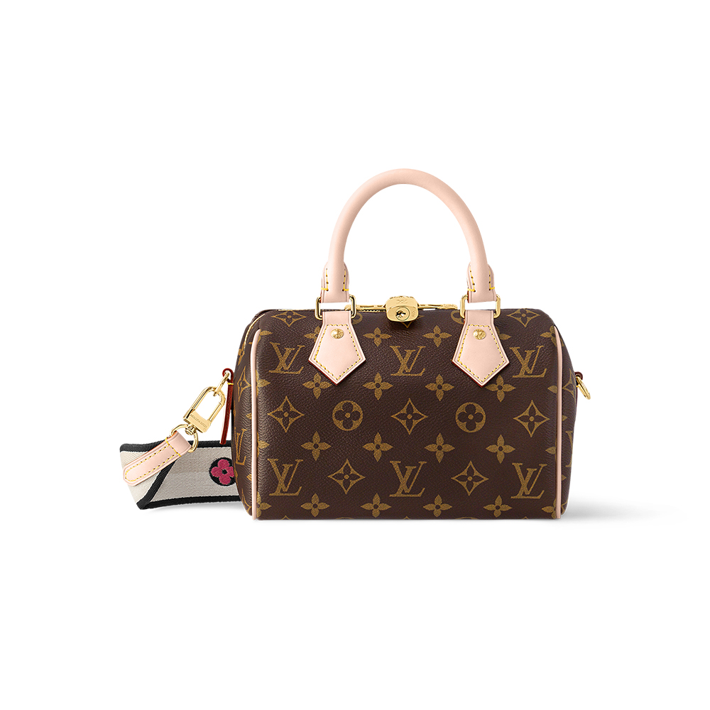 LOUIS VUITTON Speedy 20 Monogram Canvas Small Crossbody or Top Handle Bag M13039#393093