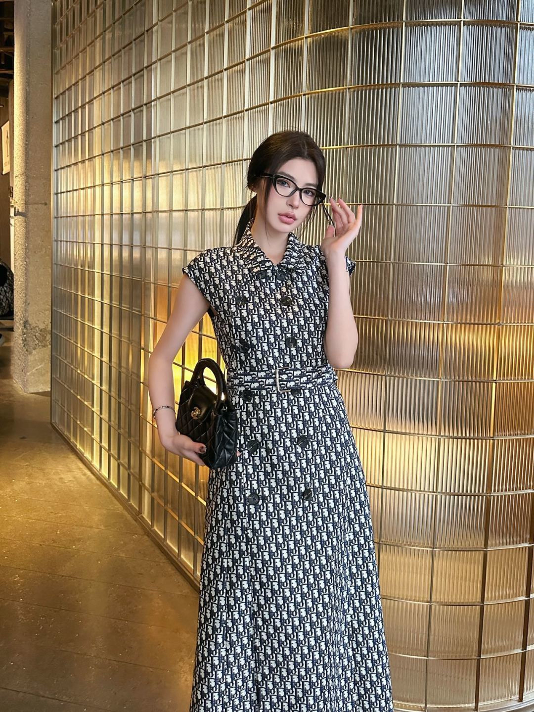 [TOP] Christian Dior  Dress - Blue