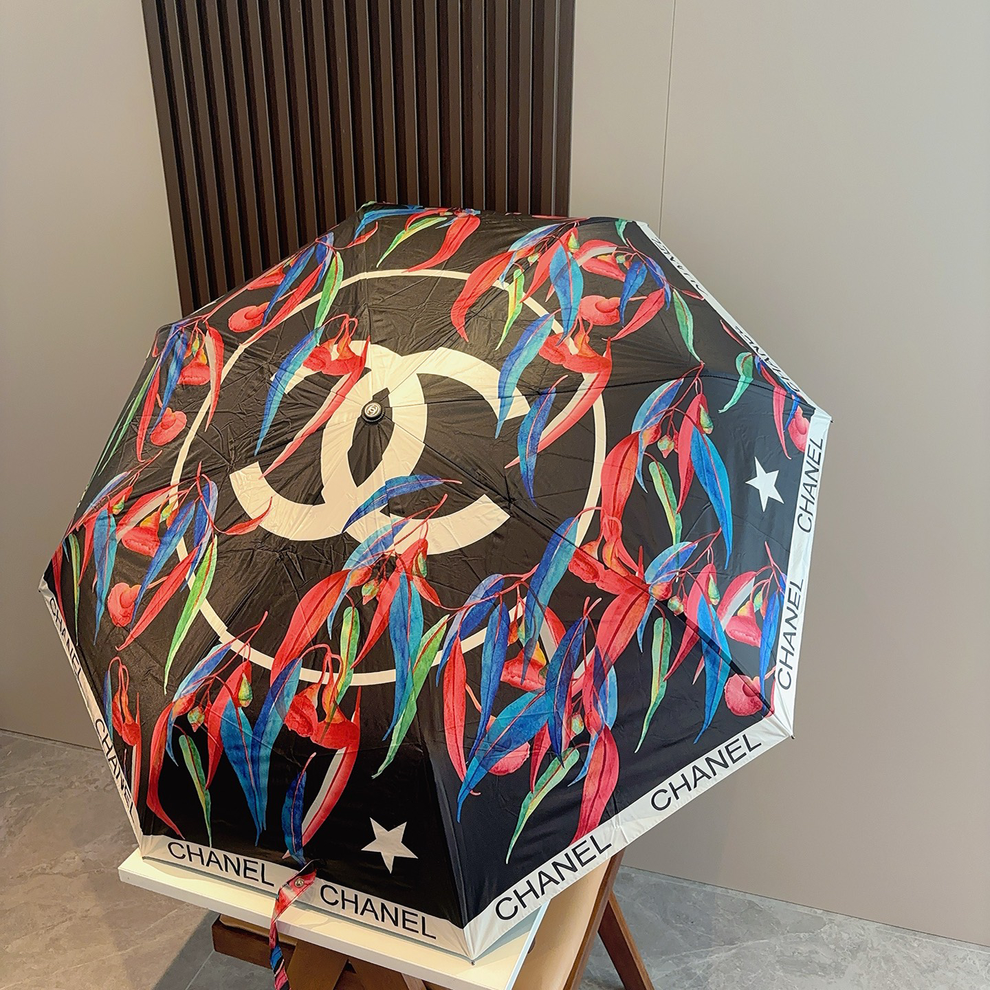 [TOP] CHANEL Umbrella - Black - 711 Luxury