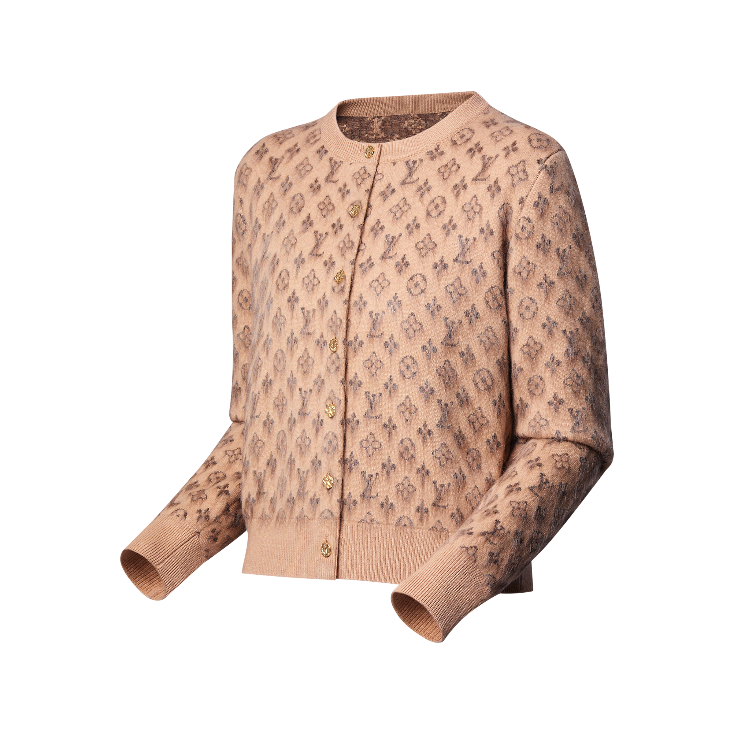 Louis Vuitton Top-quality Version Brushed Monogram Cardigan #384686