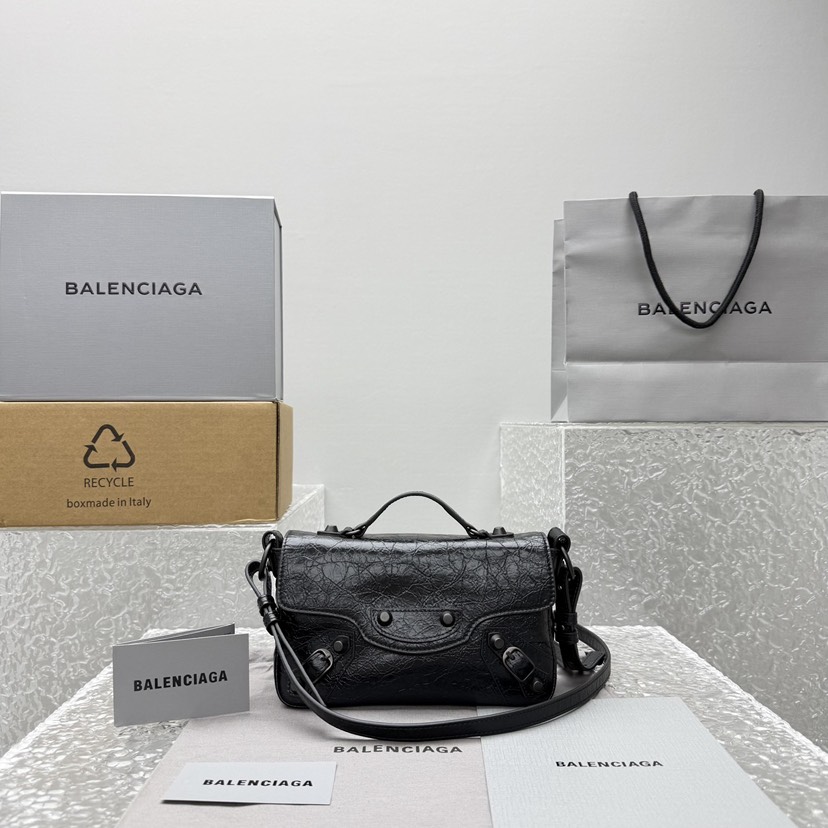 [TOP] BALENCIAGA Le City Bag Nano 19.5x12x7cm - Black