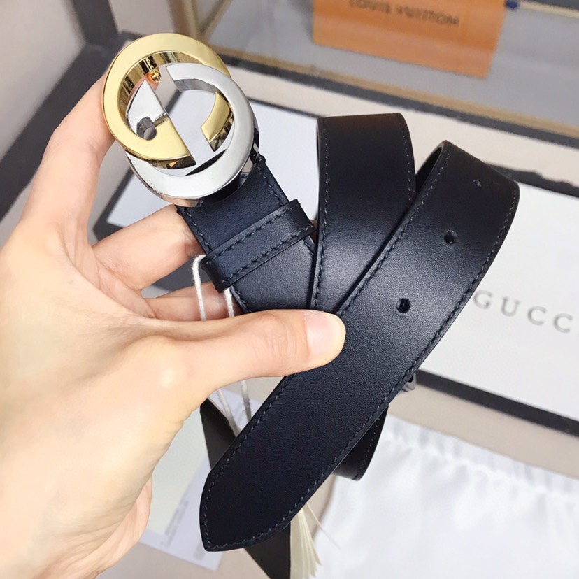 [TOP] GUCCI Belt 3cm - Black - 711 Luxury