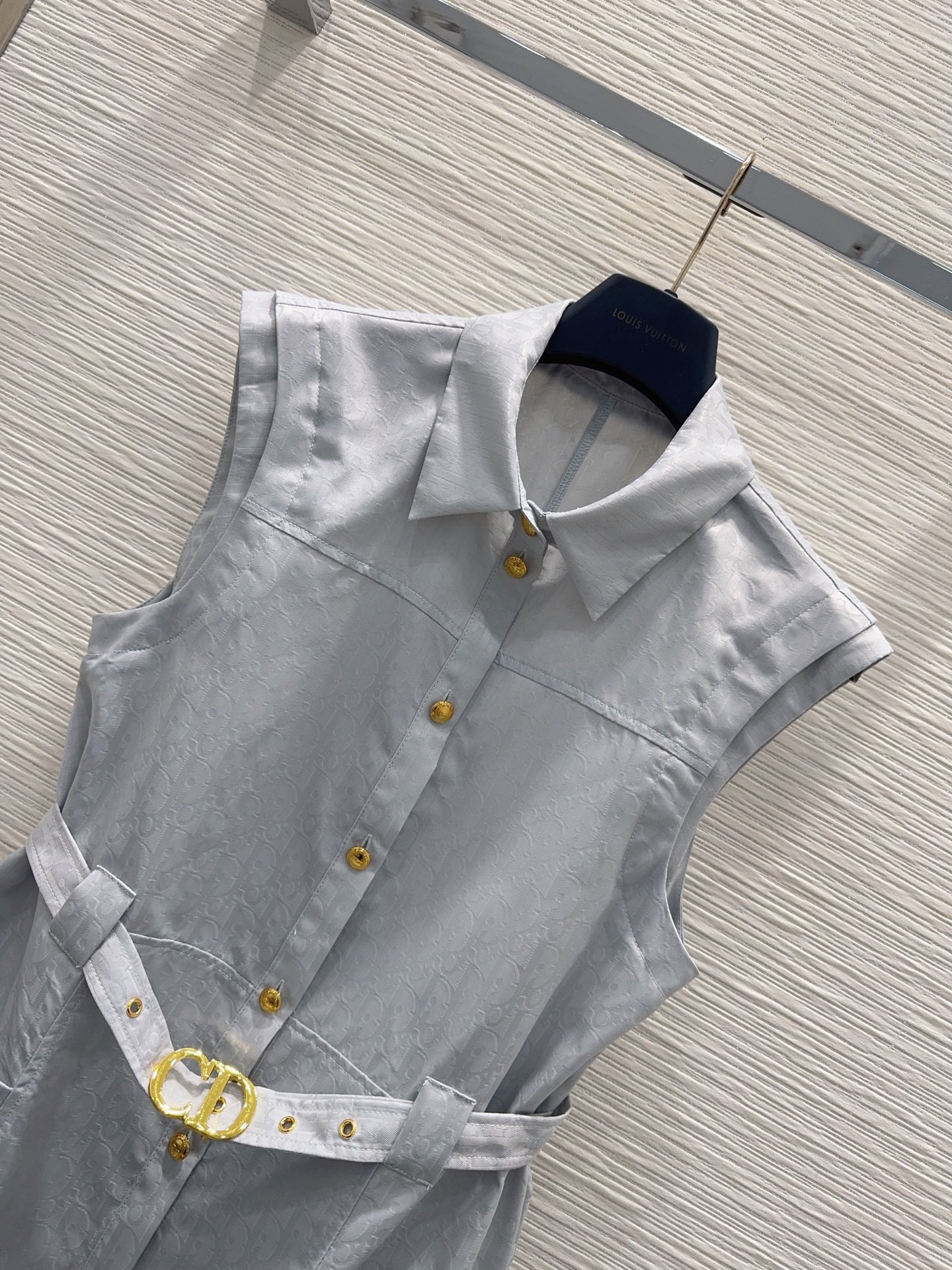 [TOP] Christian Dior  Dress - Light Blue - 711 Luxury