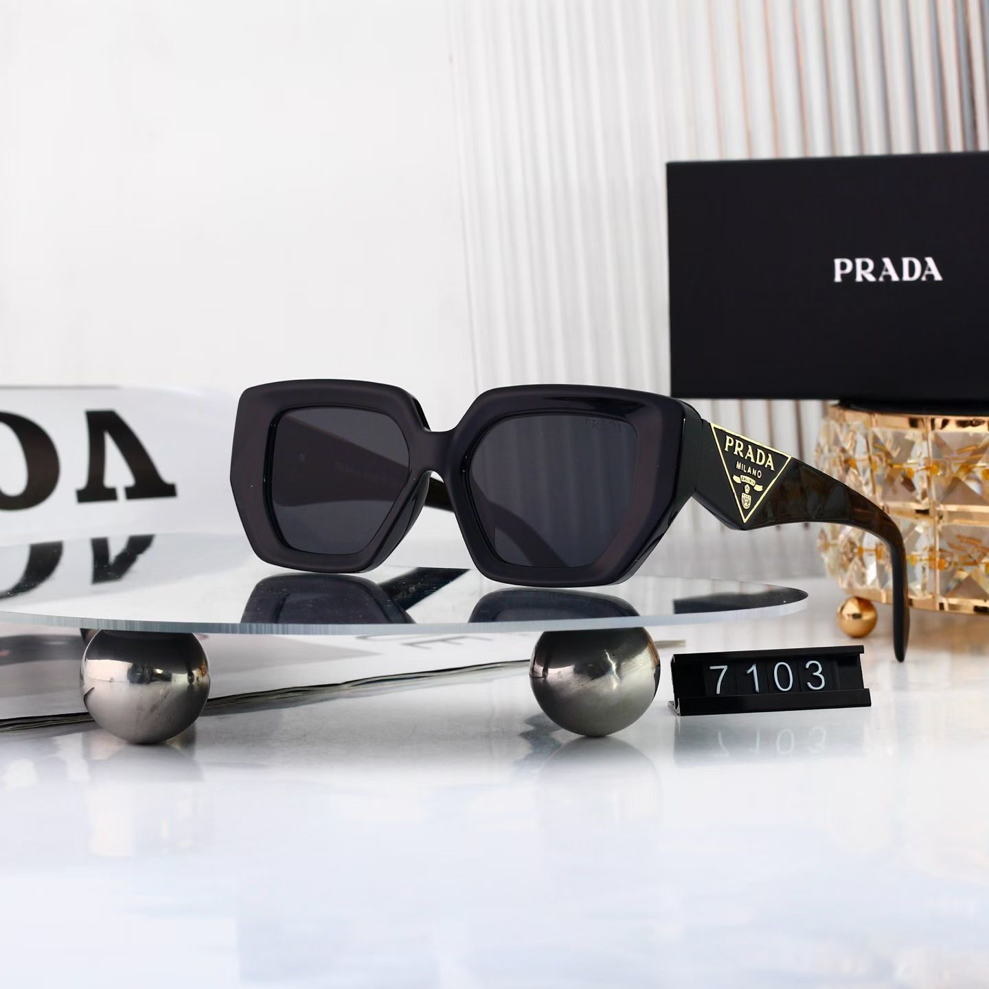[TOP] PRADA Sunglasses - 4 Colors - 711 Luxury