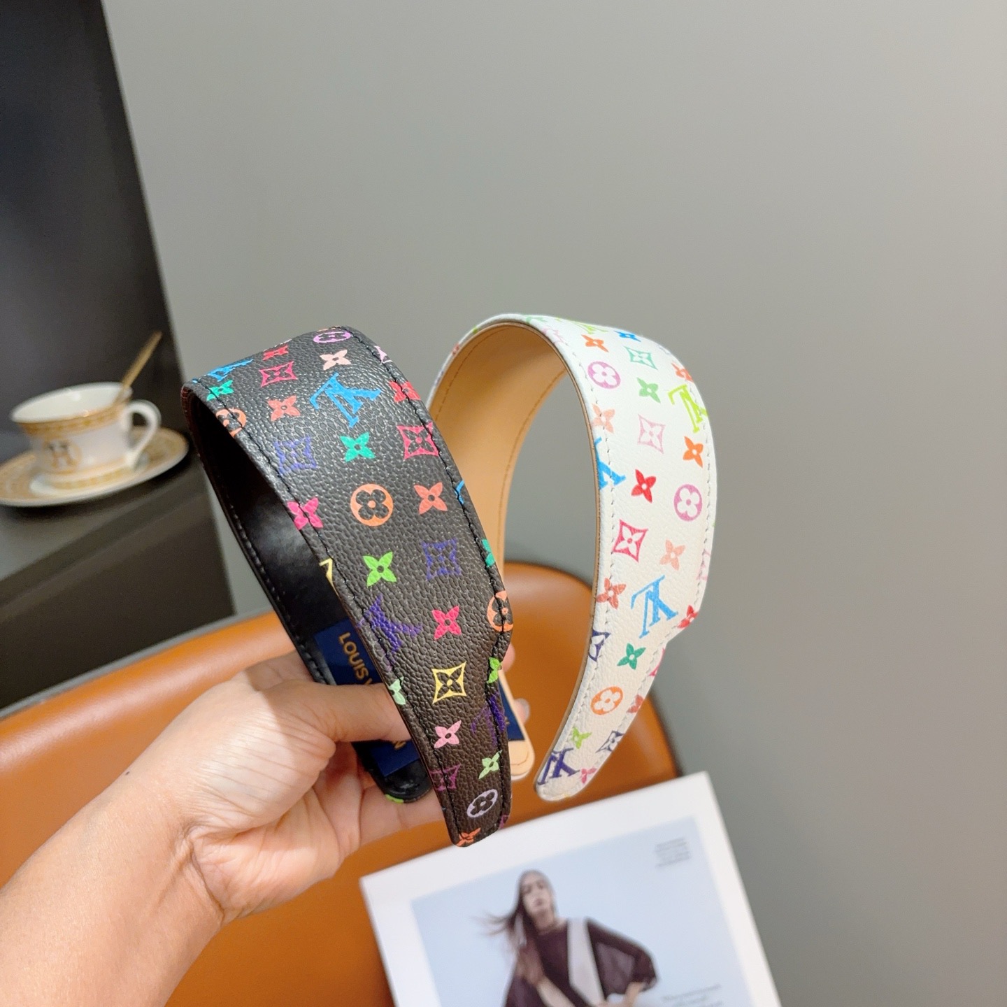 [TOP] Louis Vuitton LV Hairband - 2 Colors - 711 Luxury