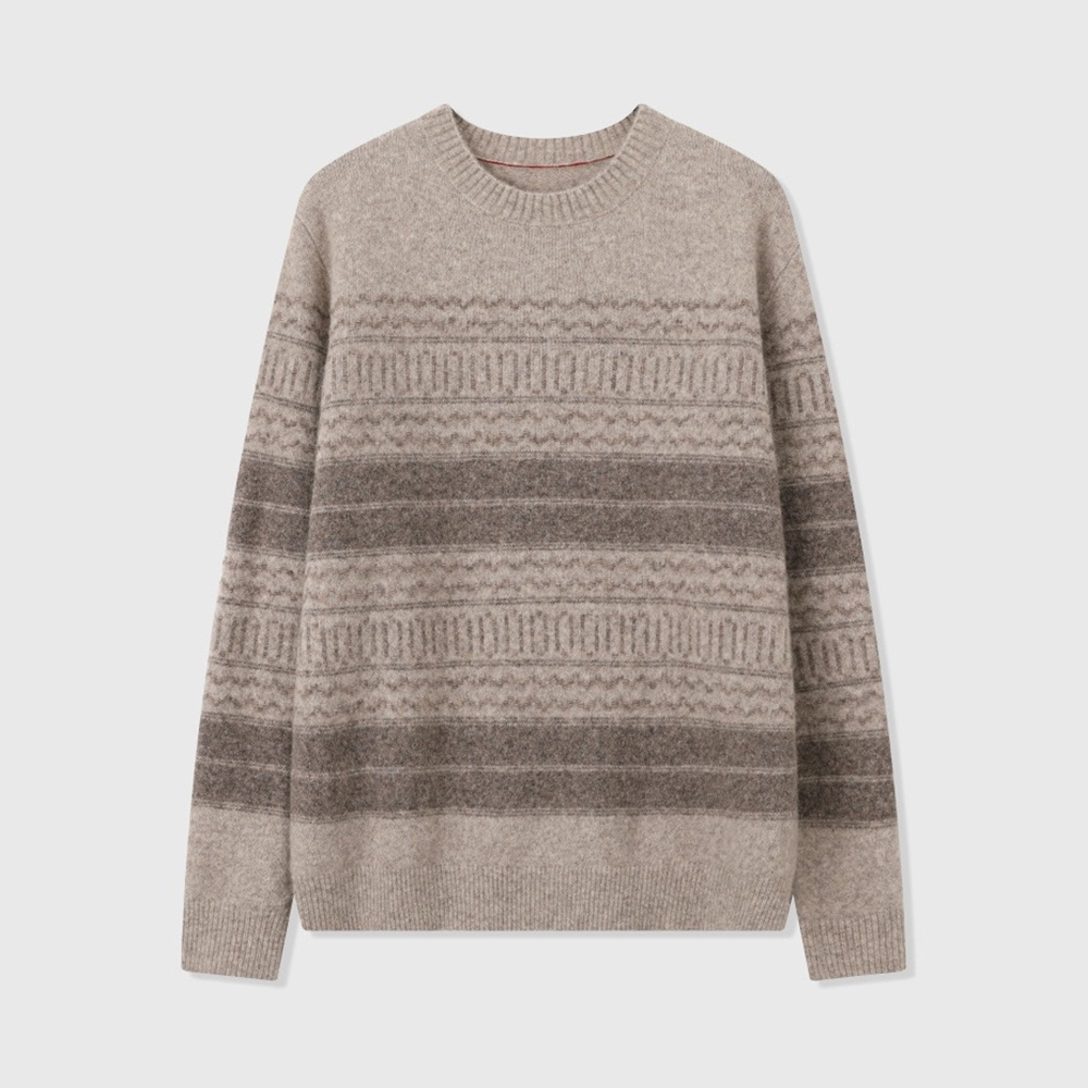 Brunello Cucinelli Clothing Brunello Cucinelli Nordic Jacquard Sweater #395258 View 2 | Nigo Office