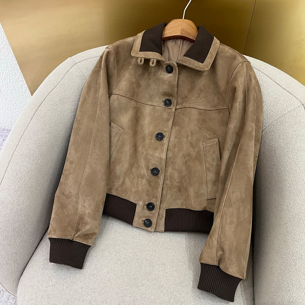 Loro Piana Maremma Bomber Jacket Calfskin #378435