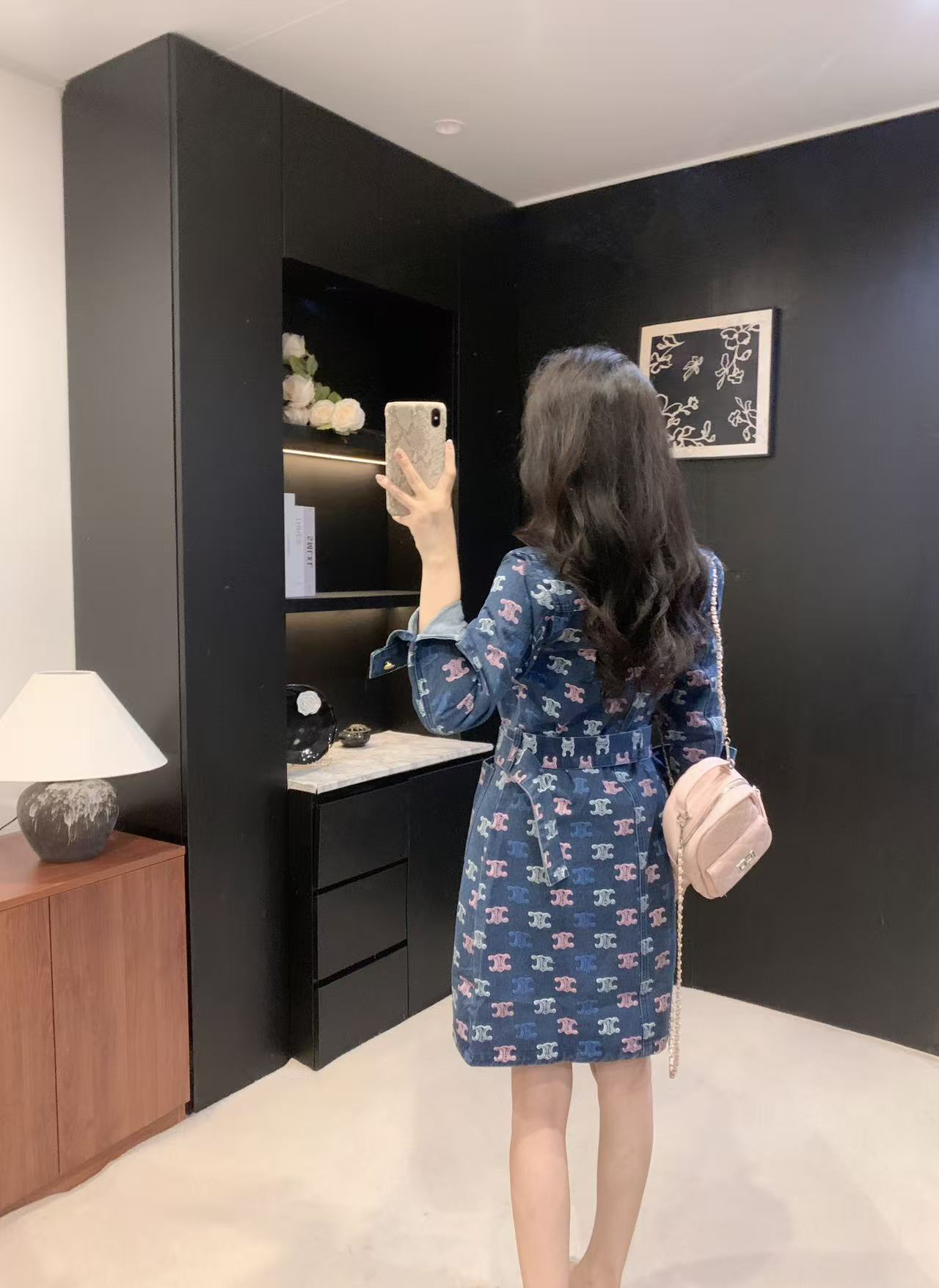 TOP] CELINE  Jacket -Blue