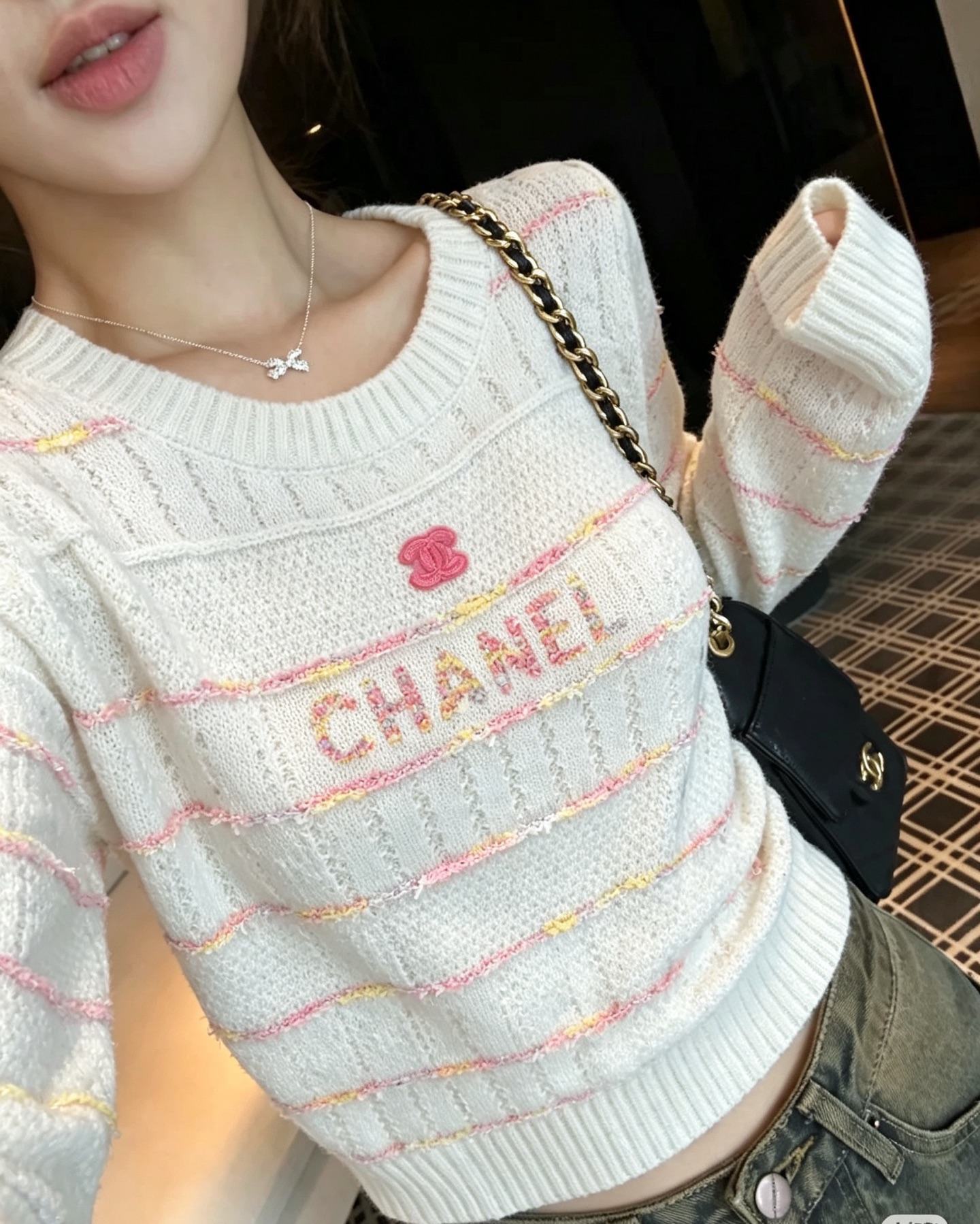 [TOP] CHANEL Knit Top - 2 Color - 711 Luxury