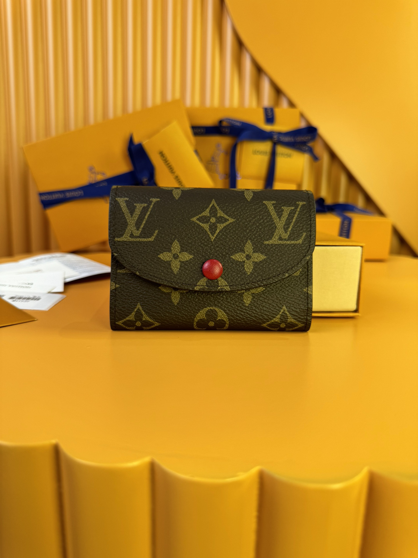 [TOP] Louis Vuitton LV Wallet 11X8x2.5cm - Brown - 711 Luxury