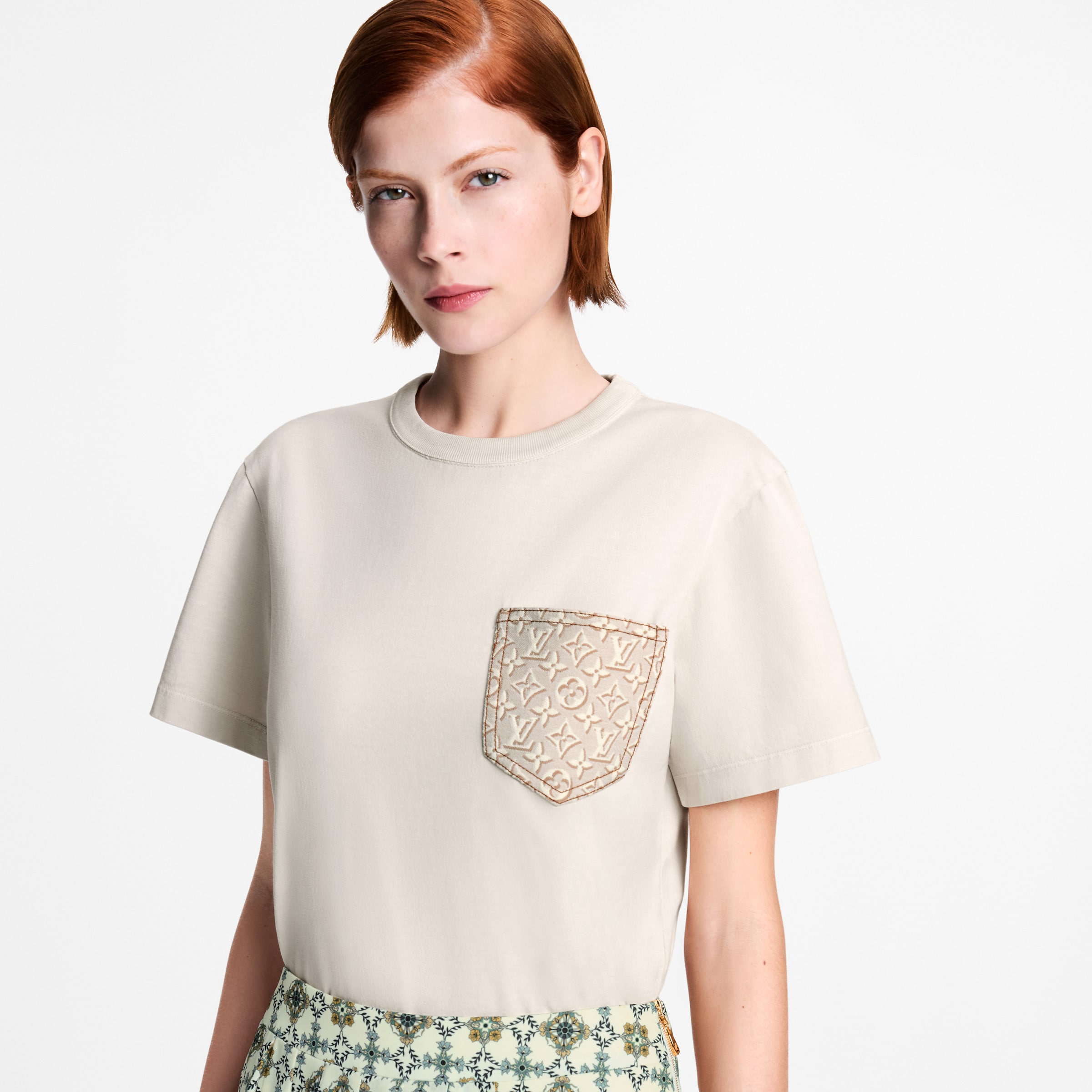 Louis Vuitton Clothing LOUIS VUITTON Signature Pocket T-Shirt | Nigo Office