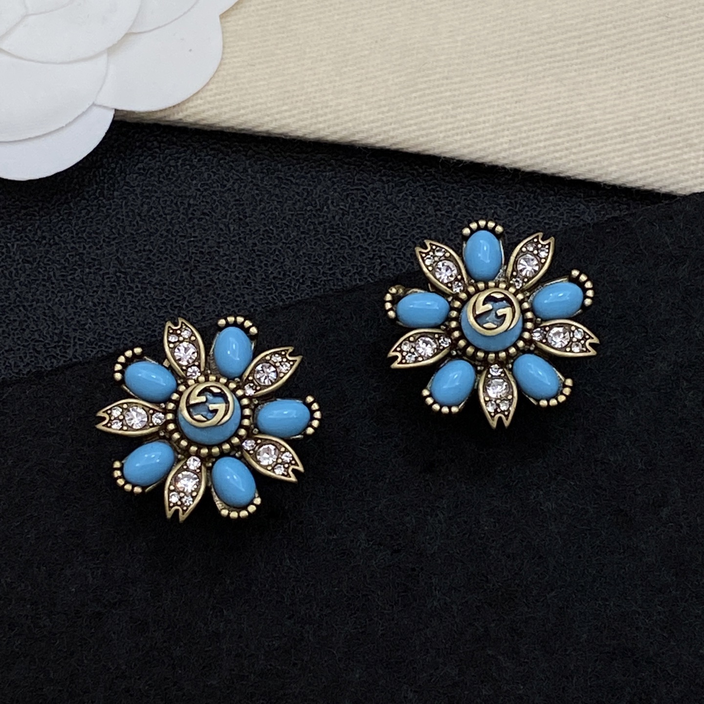 [TOP] GUCCI Earrings - Silver - 711 Luxury