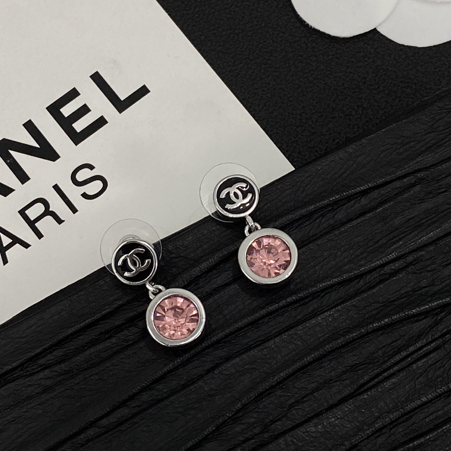 [TOP] CHANEL Necklace Earrings + Bracelet + Necklace Set - Pink - 711 Luxury