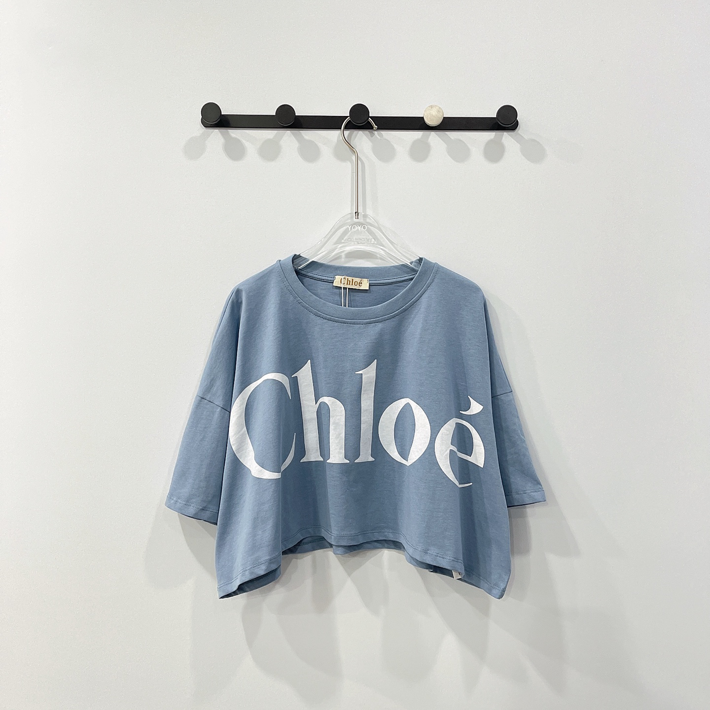 [TOP] Chloe T-shirt - Blue - 711 Luxury