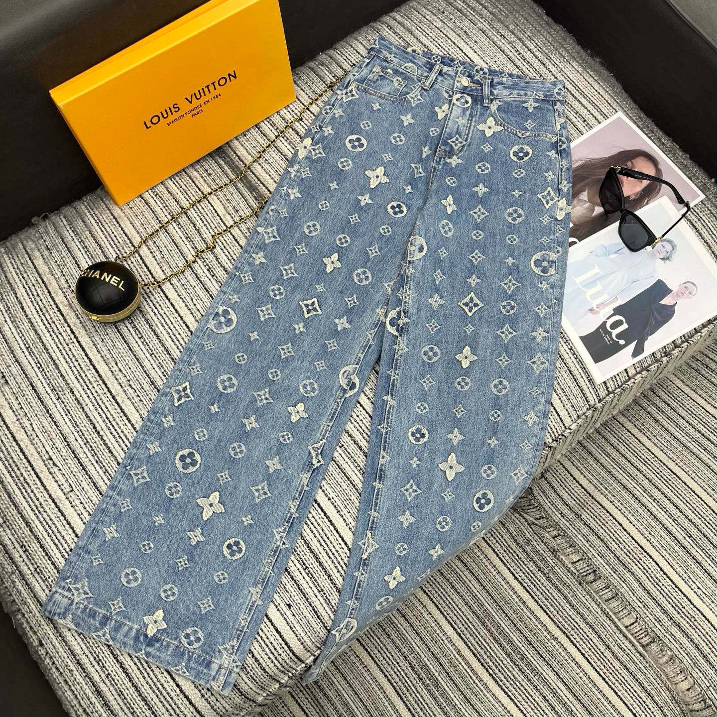 [TOP] Louis Vuitton LV  Pants - Blue
