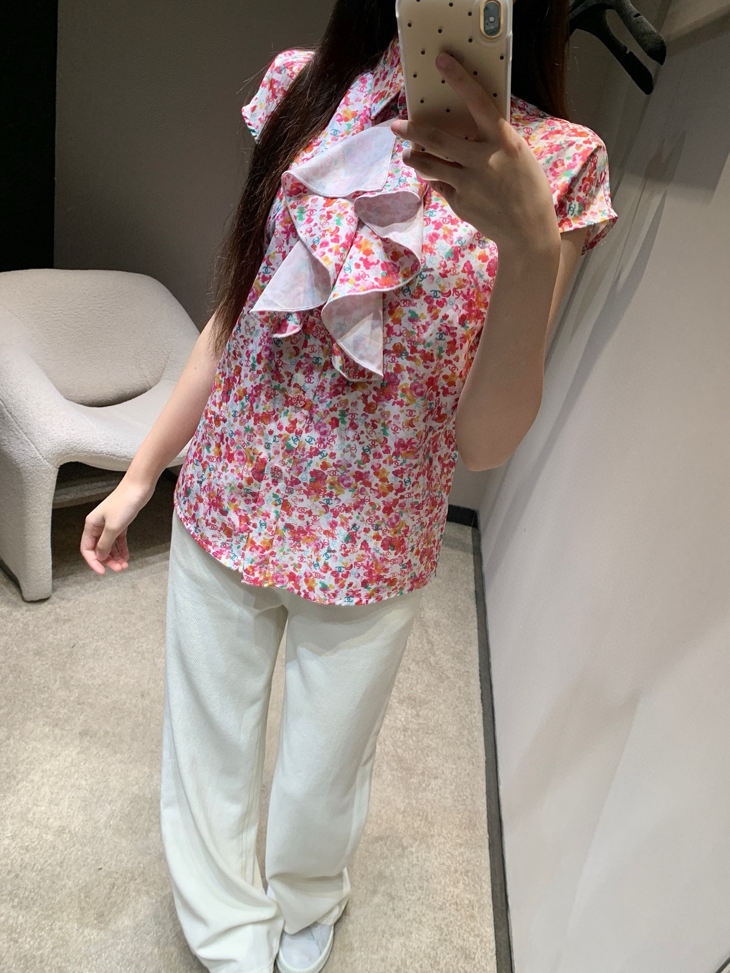 [TOP] CHANEL  Shirt -Pink