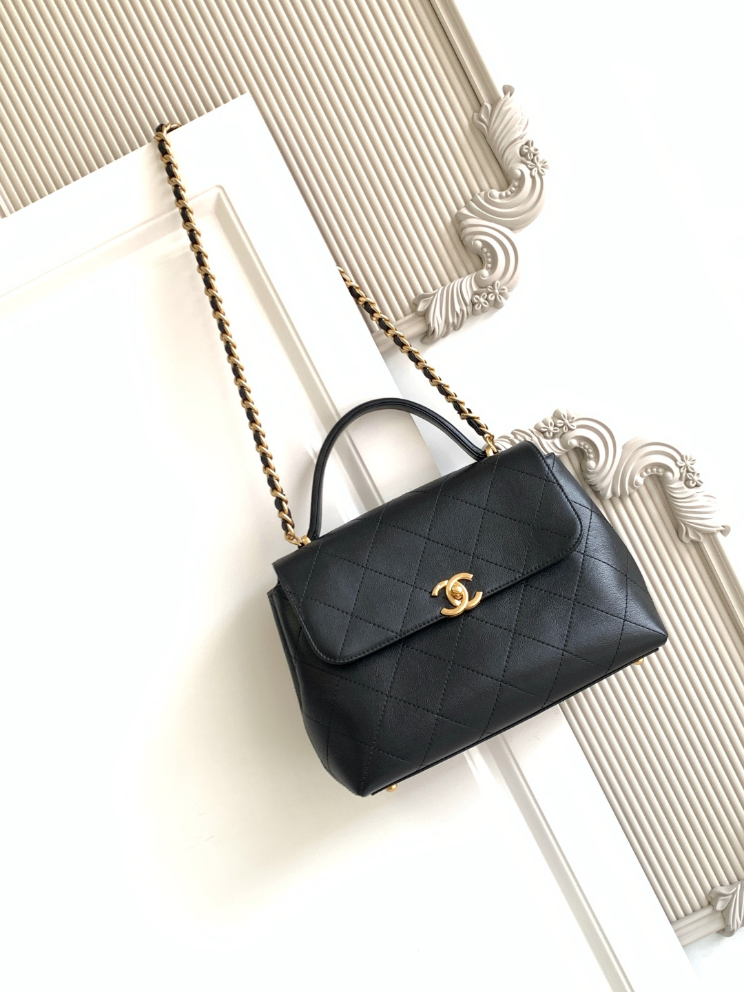 [TOP] CHANEL Document Flap Bag 3 Sizes - 3 Colors