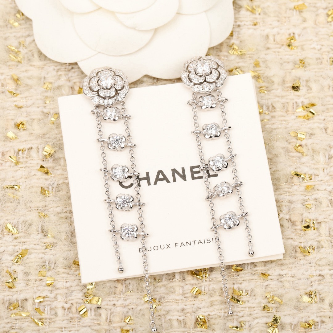 [TOP] CHANEL Earrings - 2 Color