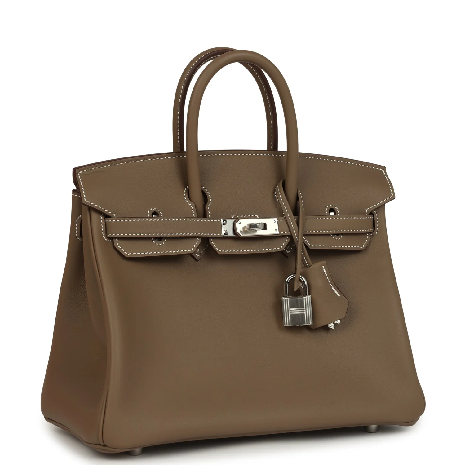 Hermes BirkinEtoupe Swift Palladium Hardware