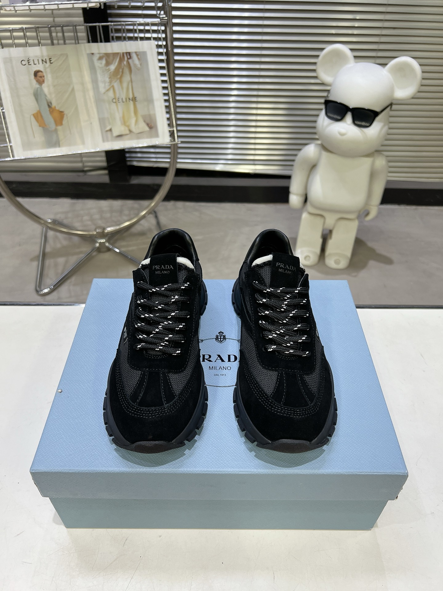 [TOP] PRADA Casual Shoes - Black - 711 Luxury
