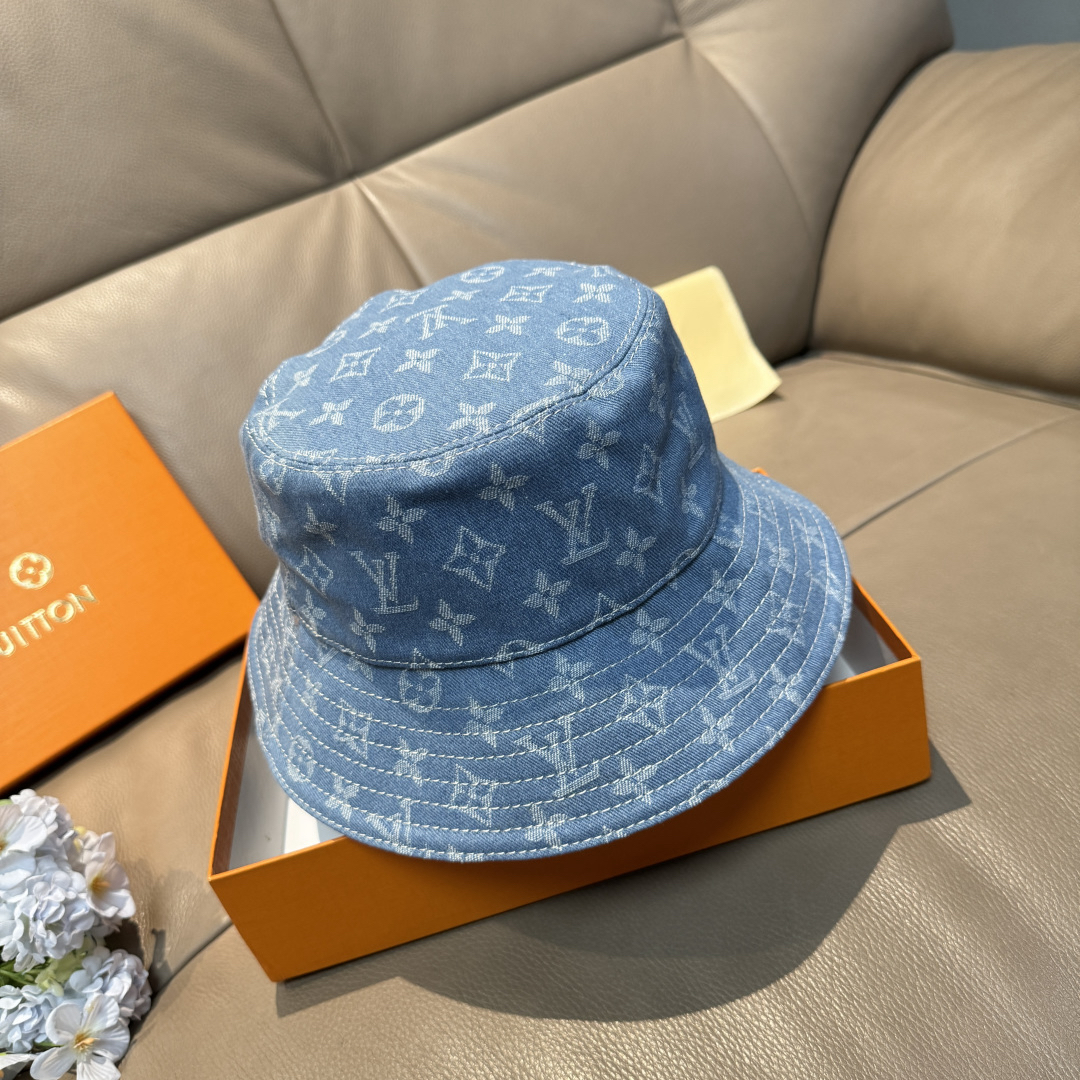 [TOP] Louis Vuitton LV Hat - Blue - 711 Luxury