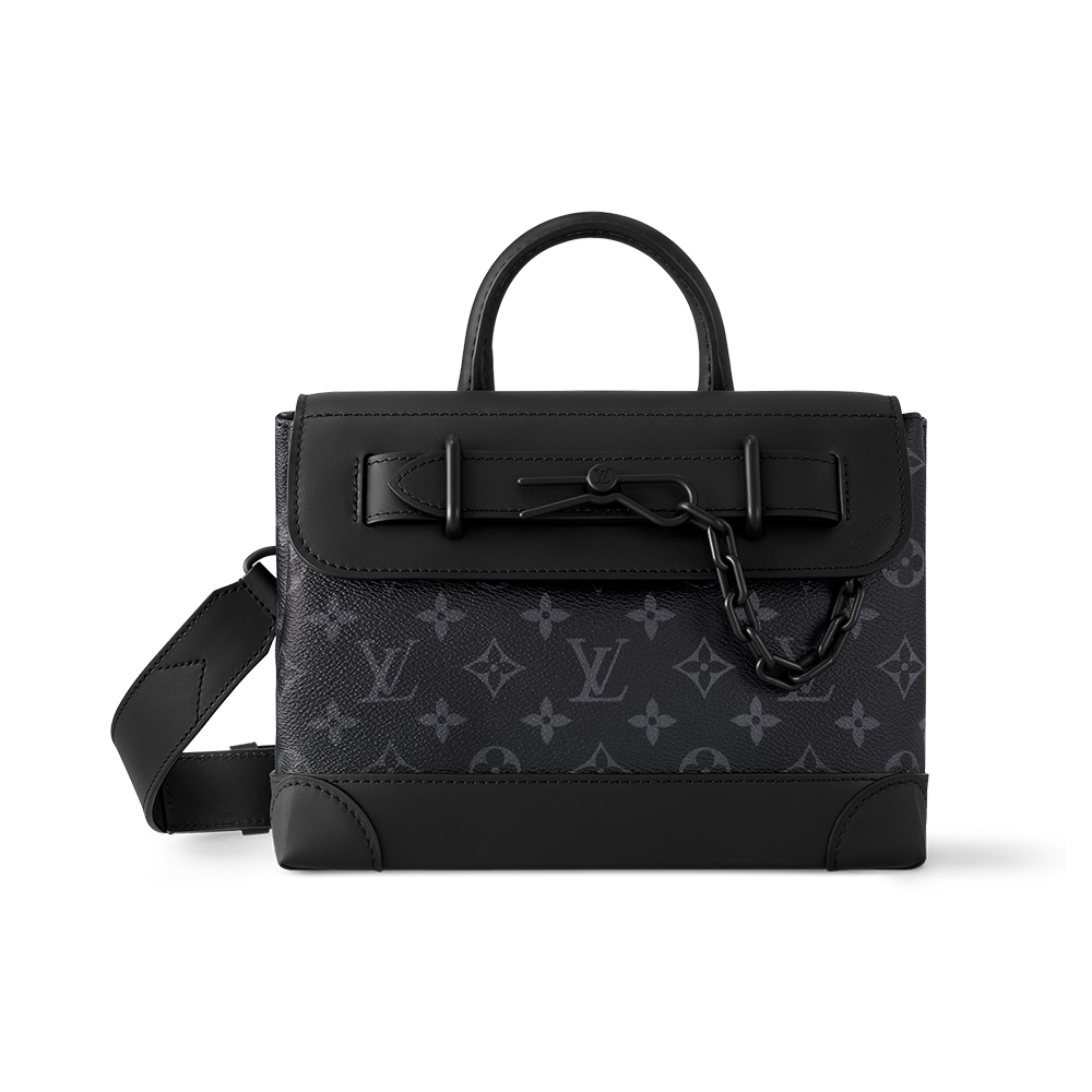 Louis Vuitton Bag LOUIS VUITTON Steamer PM Monogram Eclipse Men Bags M46953 #388345 | Nigo Office