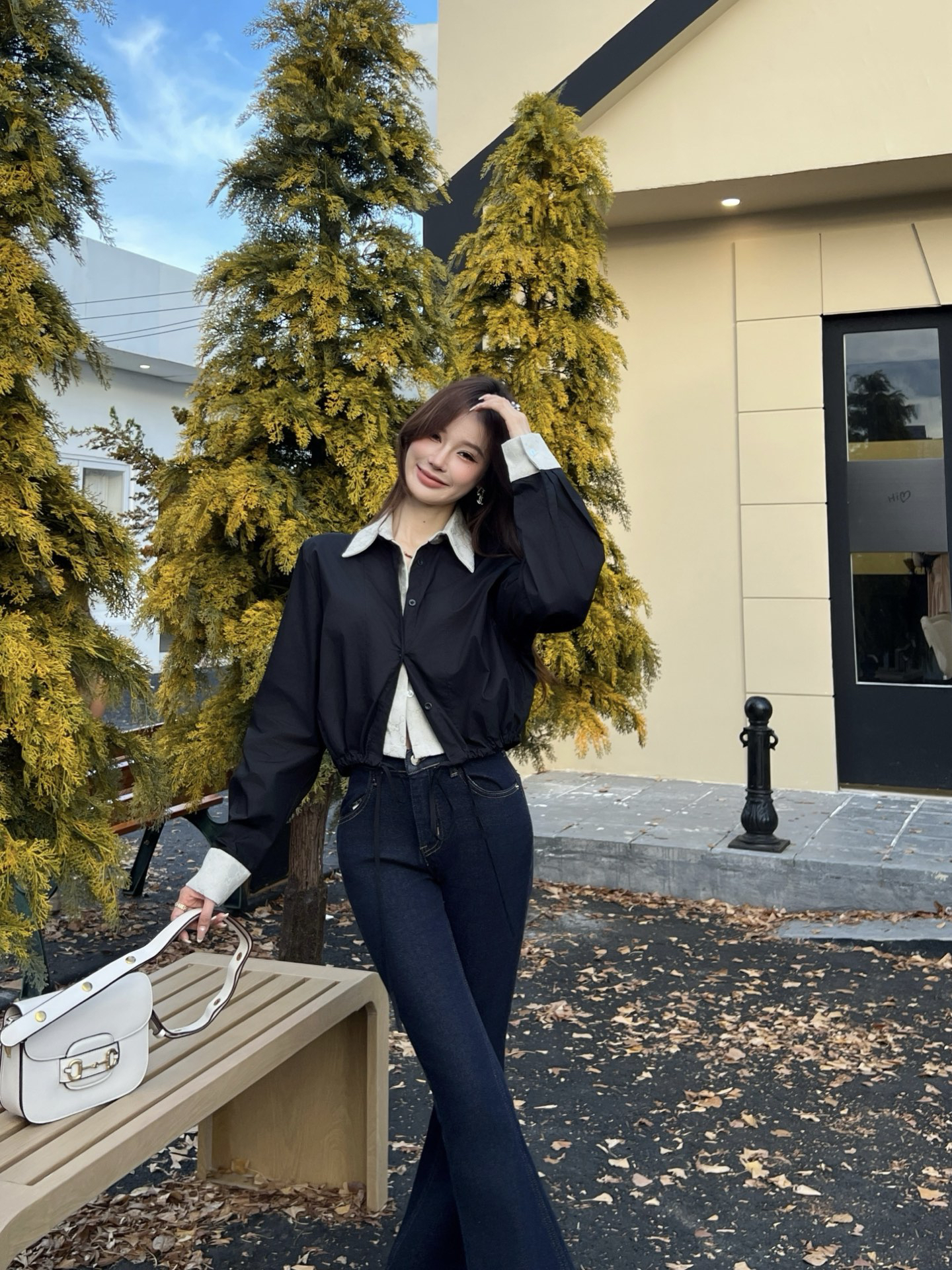 [TOP] GUCCI Shirt - Black