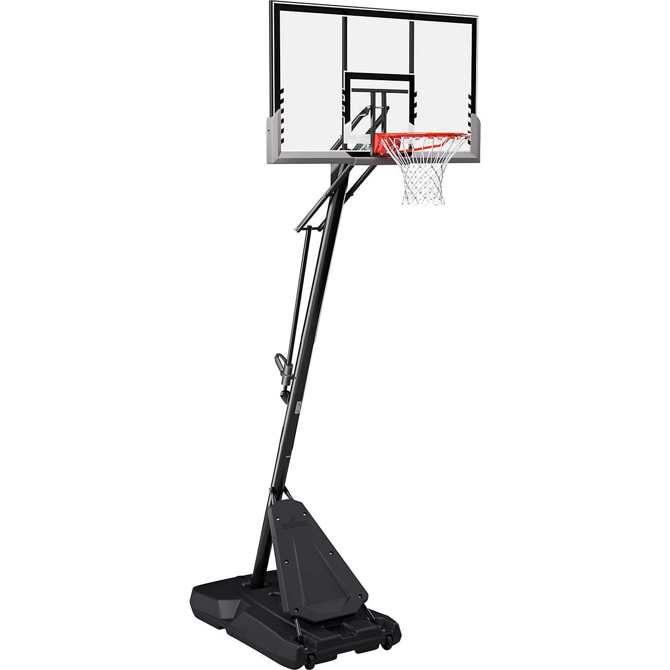 Spalding 54 inch Hoop and Basketball Bundle