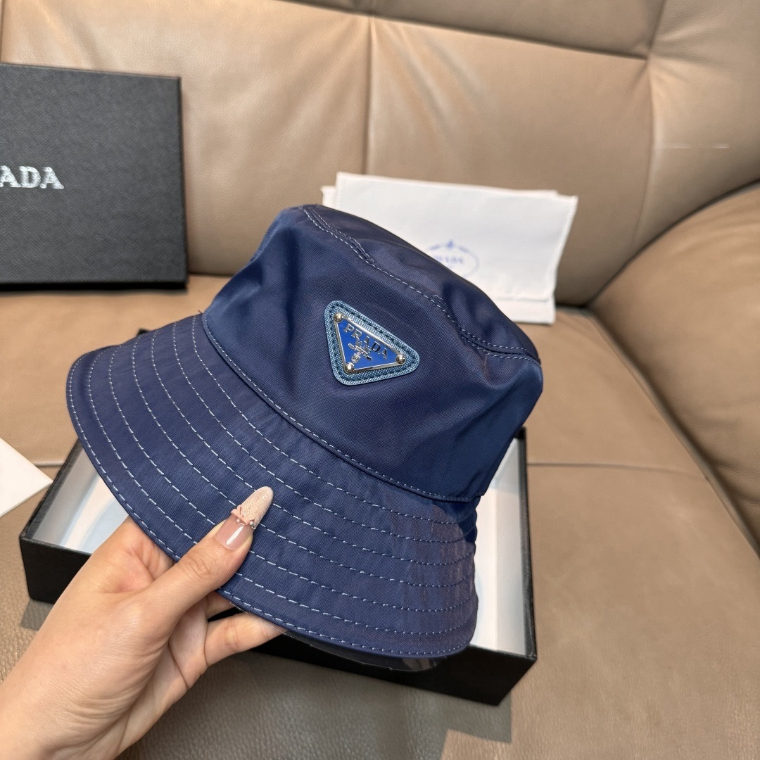 [TOP] PRADA Hat - Blue - 711 Luxury