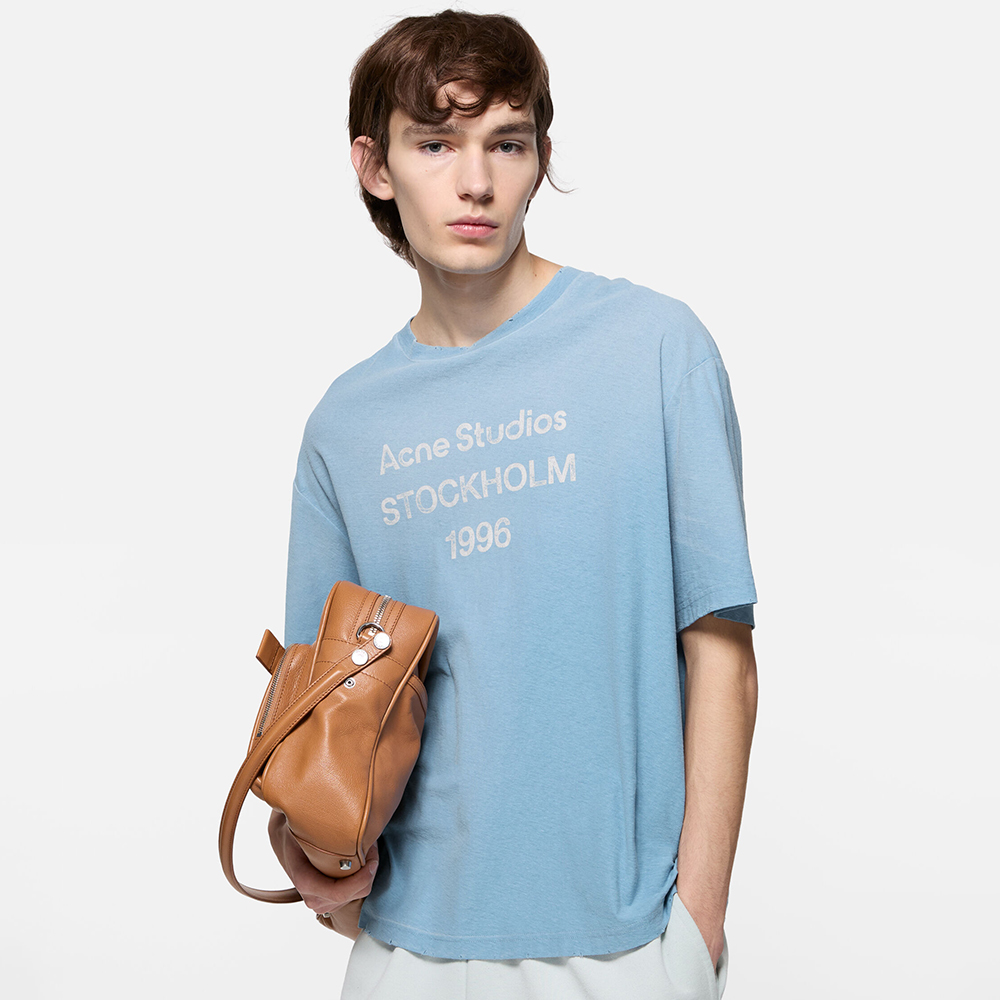 Acne Studios Sprayed Logo T-shirt #383179