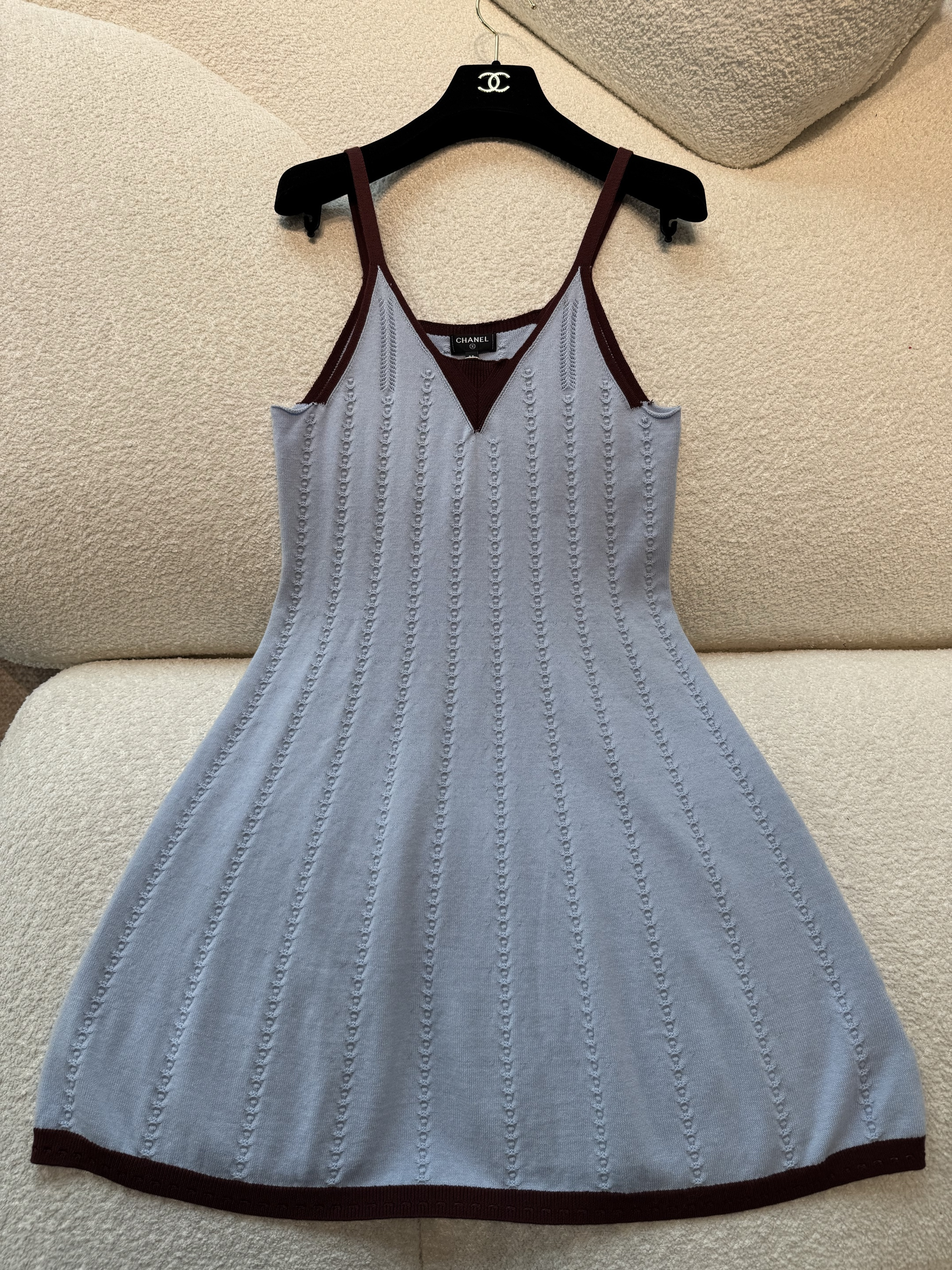 Chanel Clothing Chanel Wool Knitted Slip Dress View 2 | Nigo Office