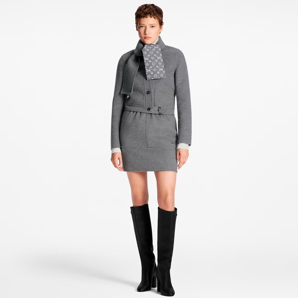 NIGO LOUIS VUITTON Signature Charm Double Face Skirt #nigo376421