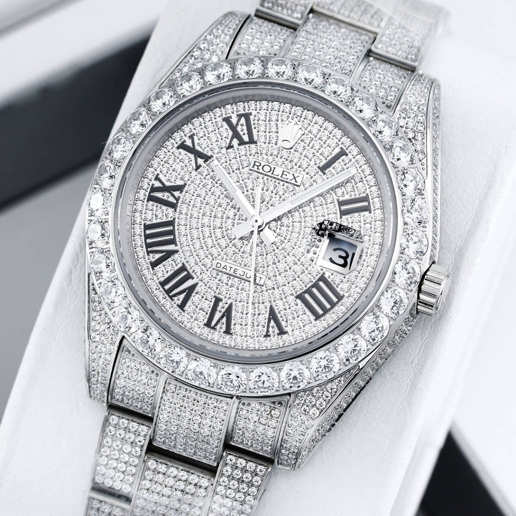 [TOP] ROLEX Men's Watch 41mm - Sliver