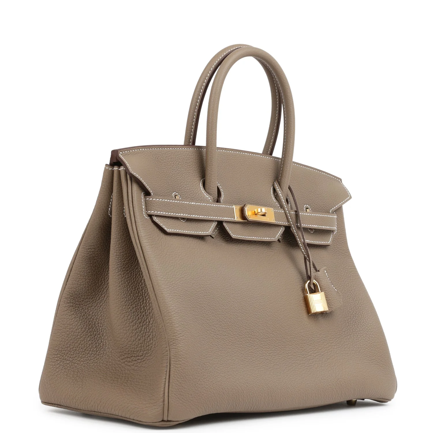Hermes BirkinEtoupe Togo Gold Hardware
