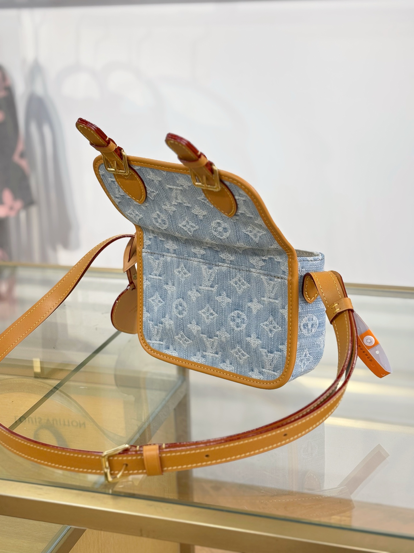 [TOP] Louis Vuitton LV Satchel Bag 19.5x15x6cm - Blue - 711 Luxury