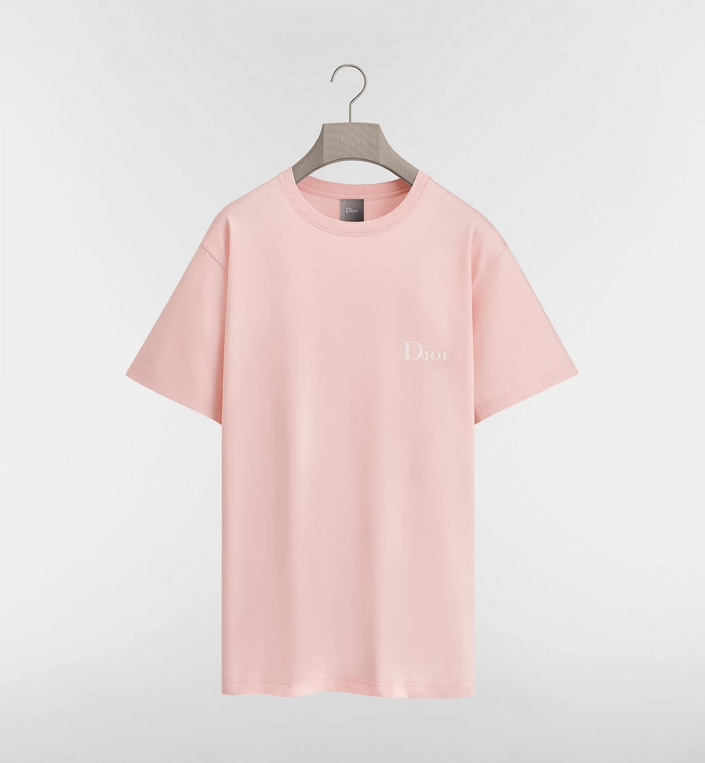 Dior Clothing Dior new short-sleeved shirt with small embroidered lettering on the chest #376699 View 2 | Nigo Office