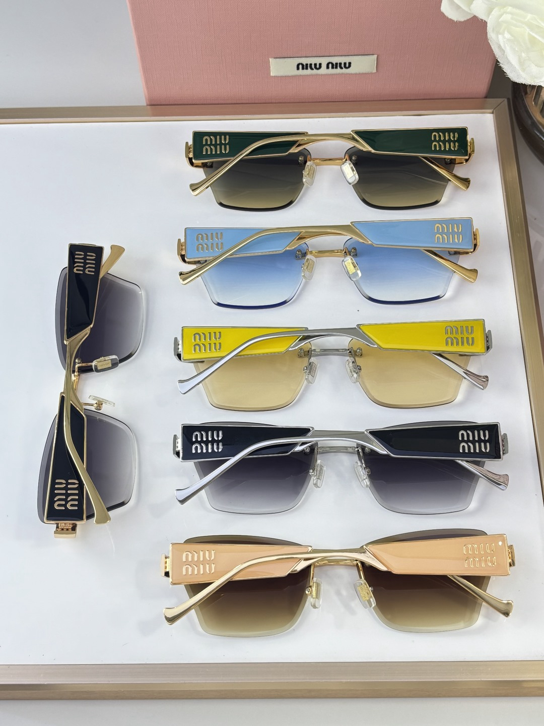 [TOP] Miu Miu Sunglasses - 6 Color - 711 Luxury
