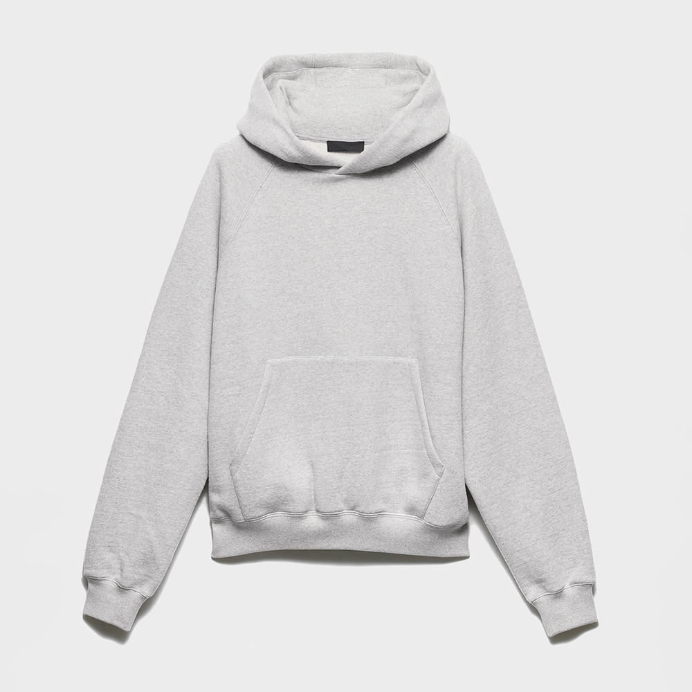 Prada grey Clothing PRADA Grey Cotton Fleece Hoodie #395412 | Nigo Office