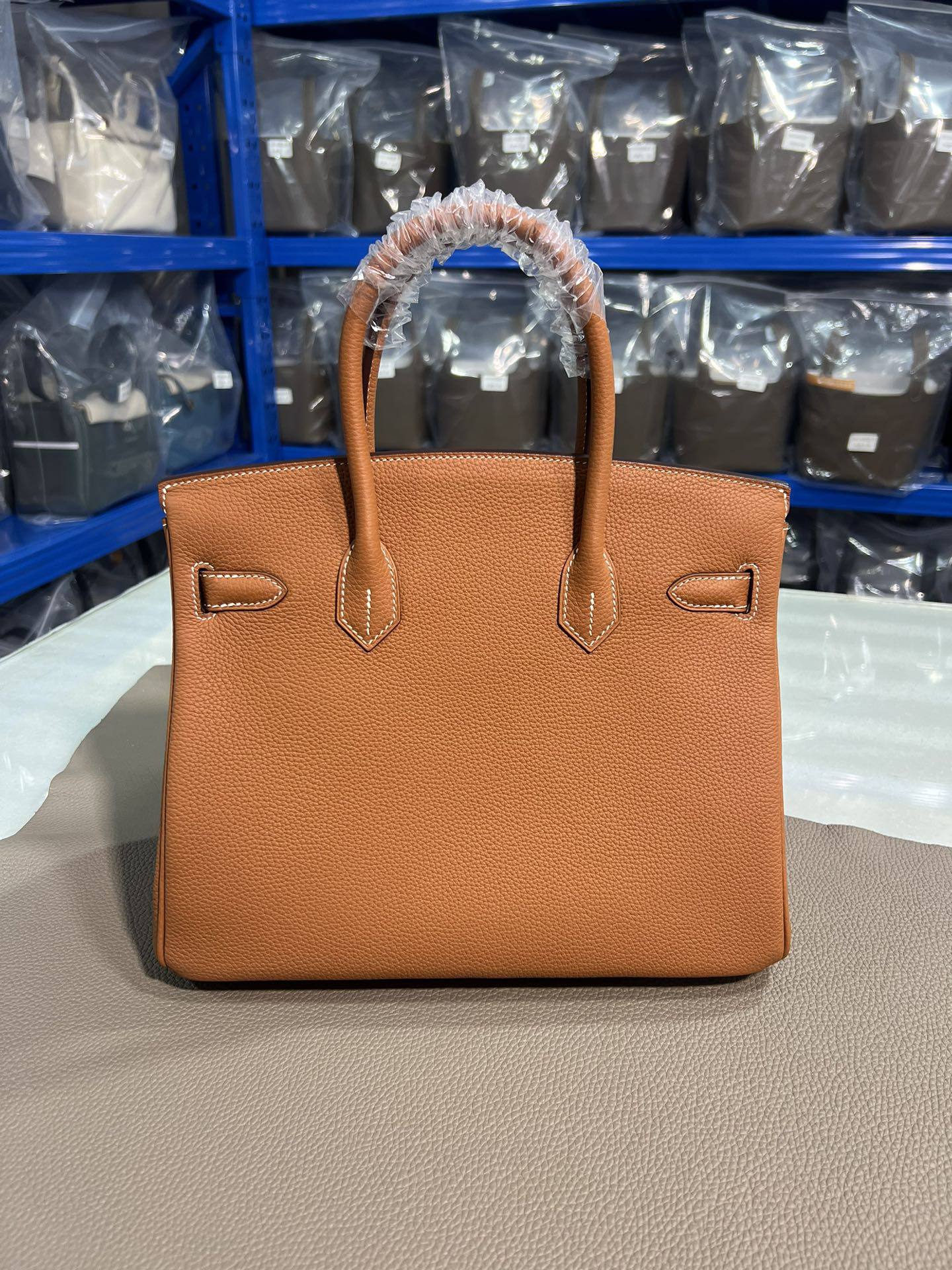 [TOP] HERMES Birkin Togo Leather 30cm - Gold & GHW