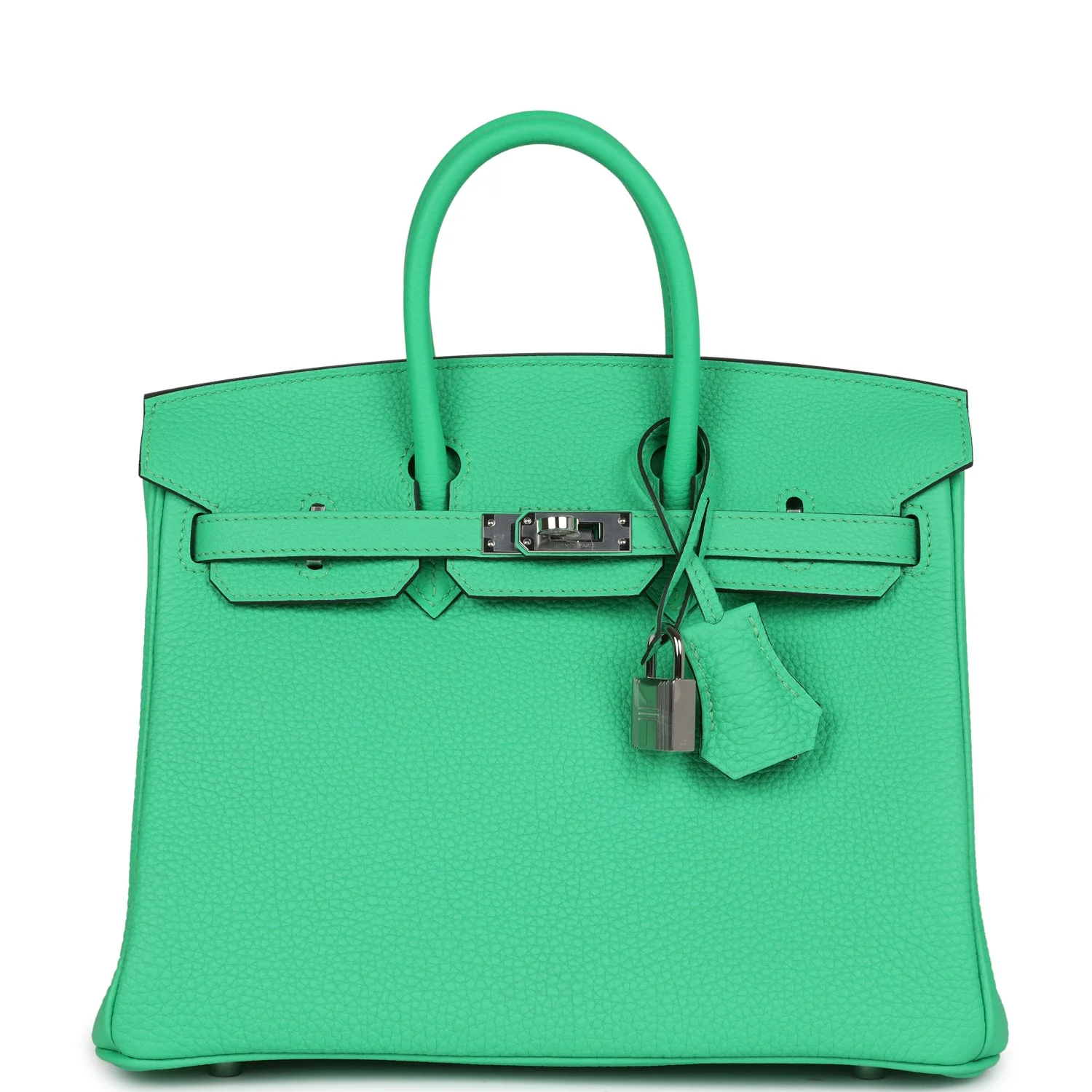 Hermes BirkinVert Comics Togo Palladium Hardware