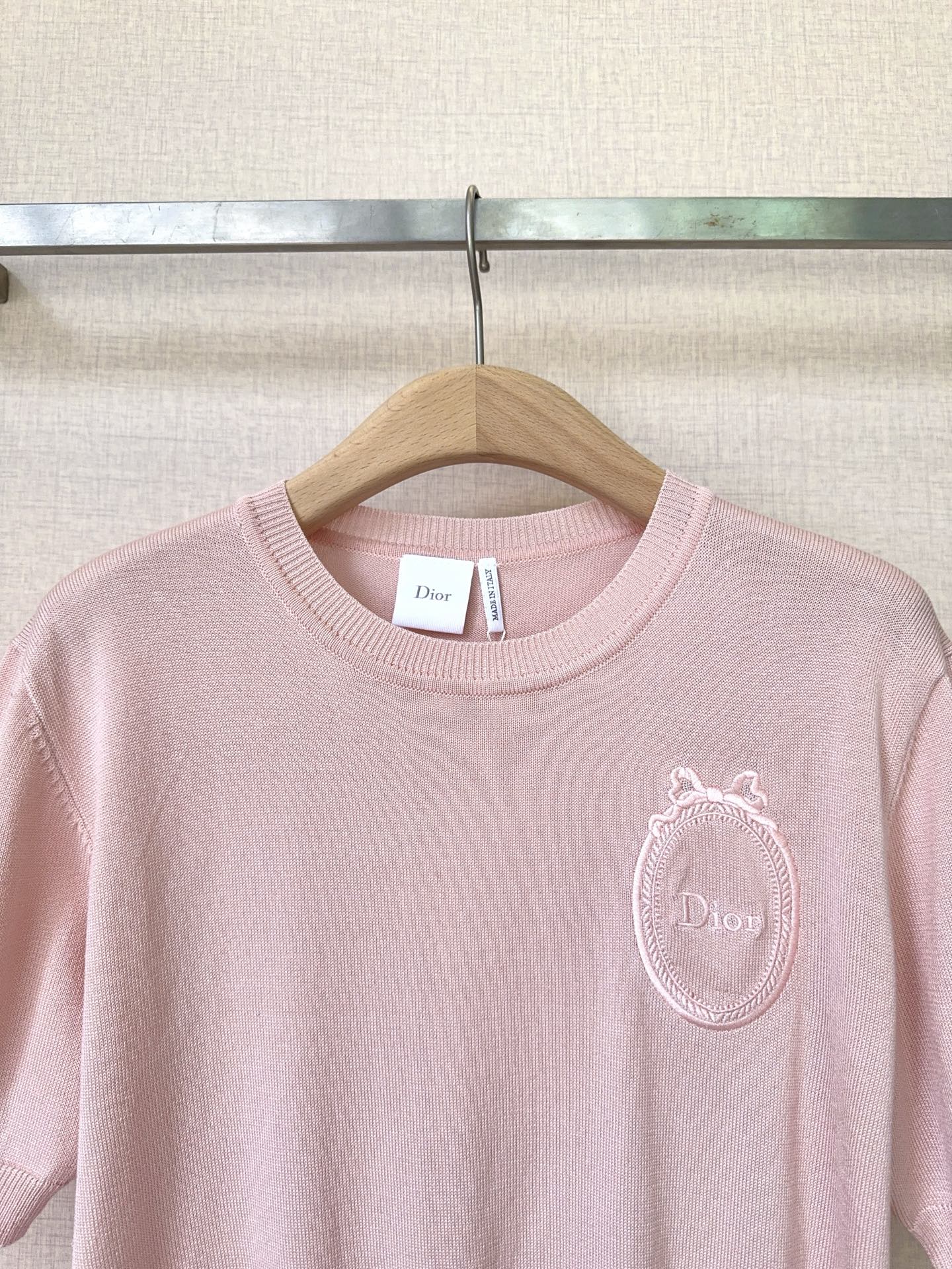 [TOP] Christian Dior Knit Top - Pink - 711 Luxury