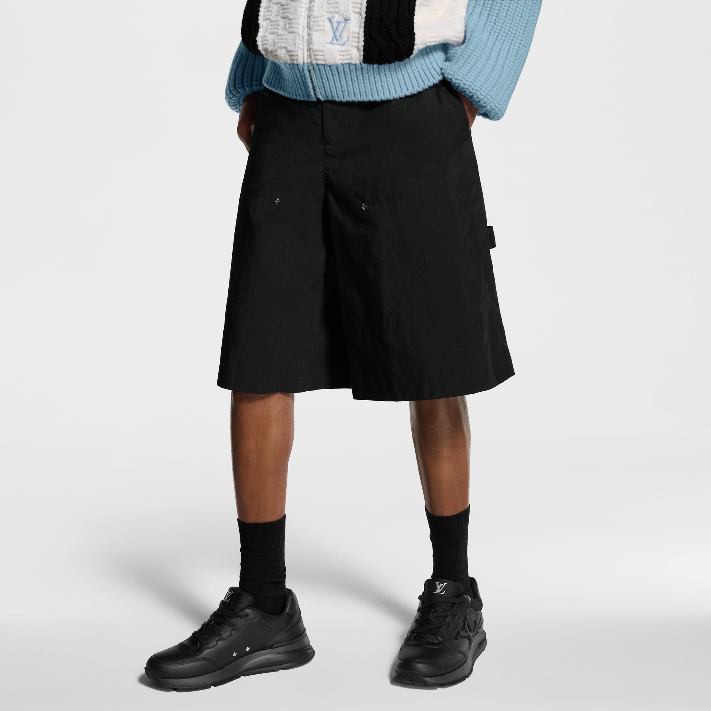 Louis Vuitton Clothing LOUIS VUITTON Cotton Ripstop Cargo Shorts #394187 View 2 | Nigo Office