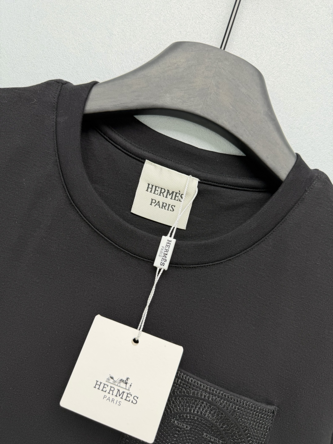 [TOP] HERMES T-shirt - Black - 711 Luxury
