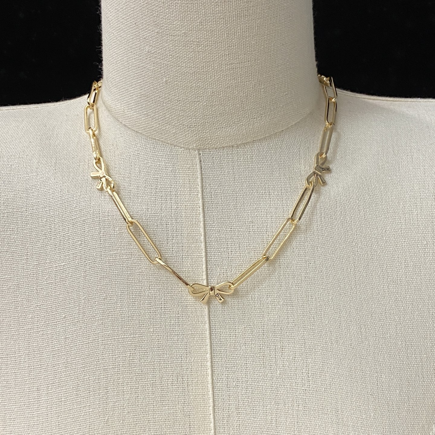 [TOP] Christian Dior Necklace - Gold - 711 Luxury