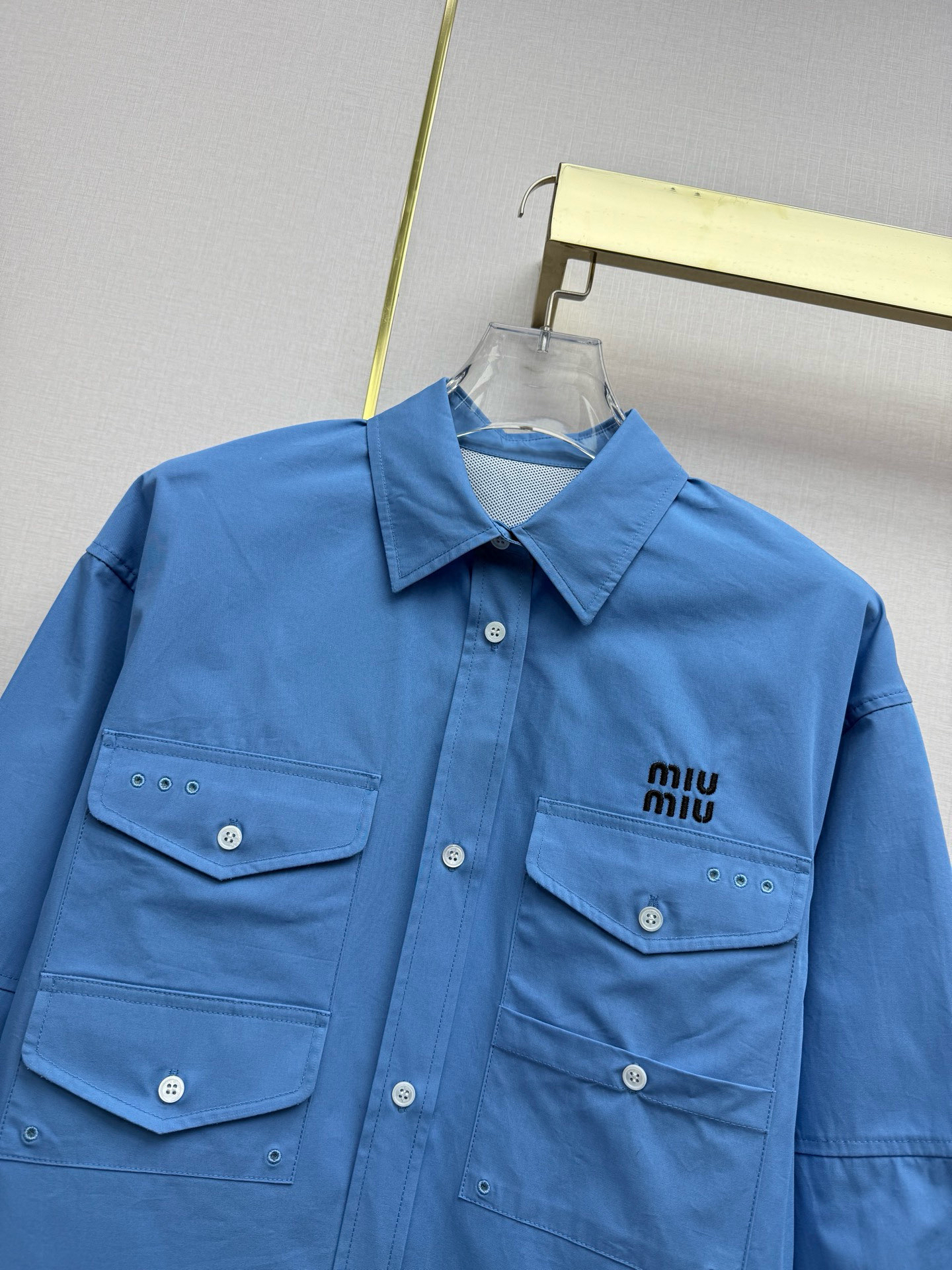 [TOP] Miu Miu  Shirt - Blue