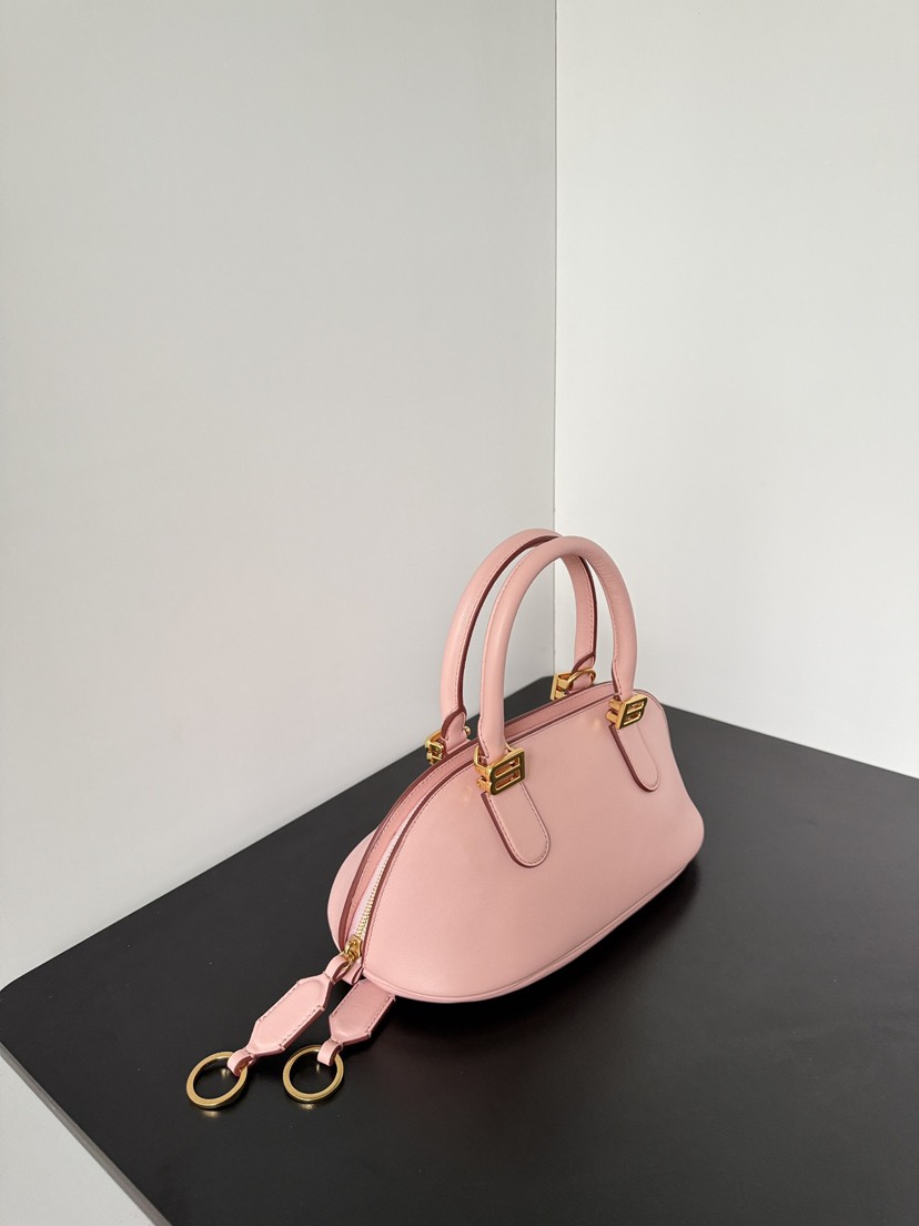 [TOP] BALENCIAGA Bolero Bag 30x13.5x10cm - Pink & GHW - 711 Luxury