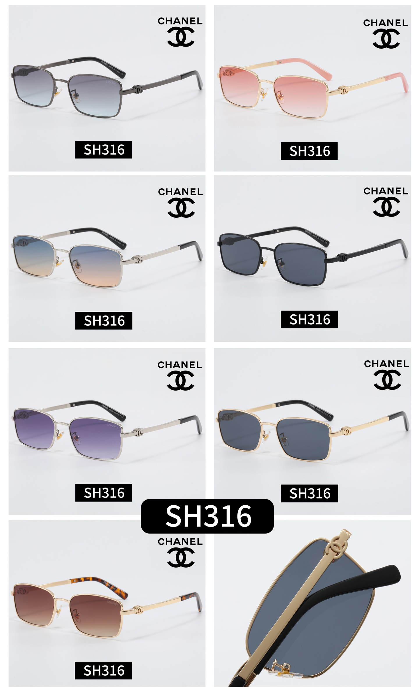 [TOP] CHANEL Sunglasses - 7 Color - 711 Luxury