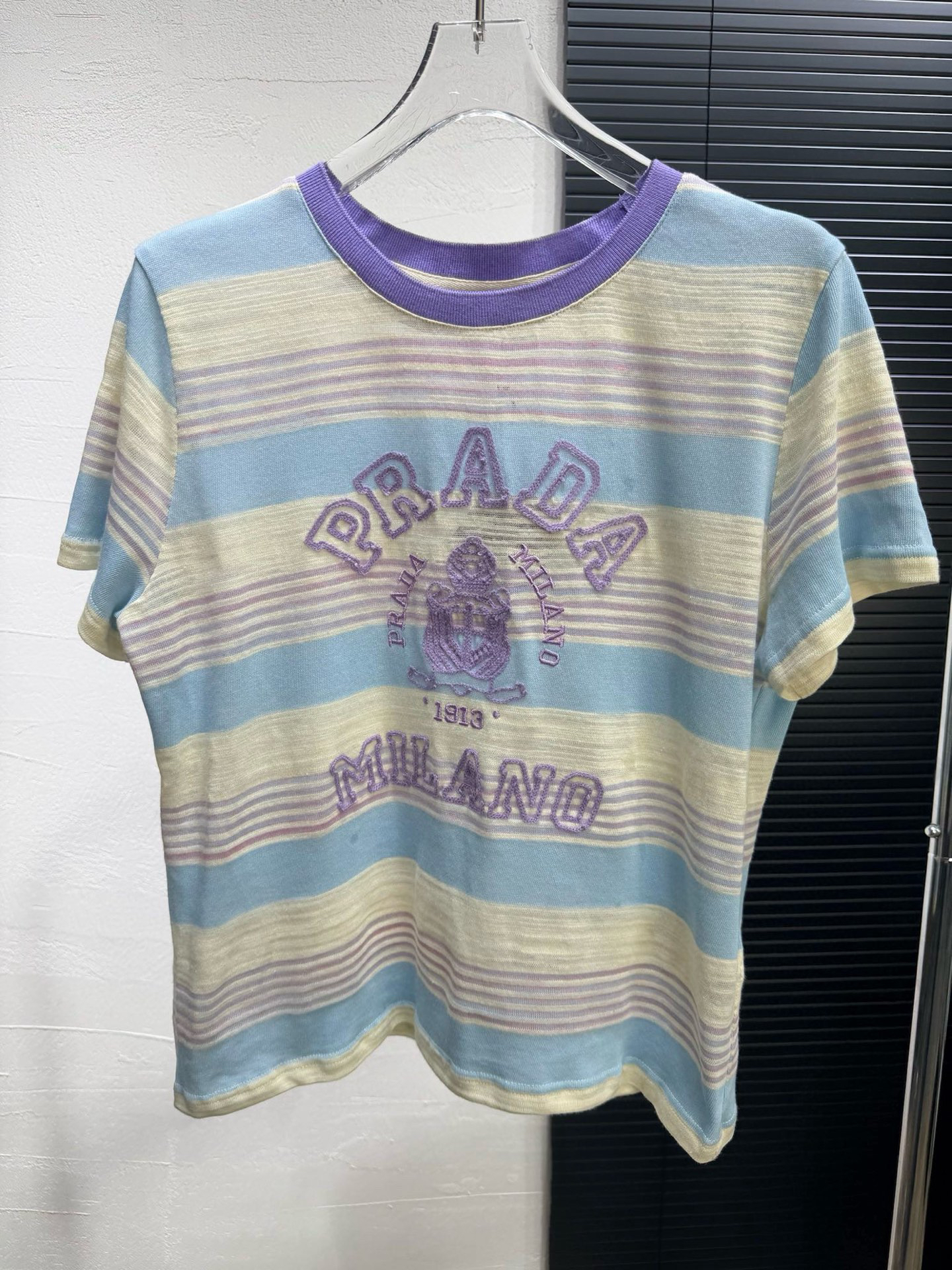 [TOP] PRADA T-shirt - Blue/Purple