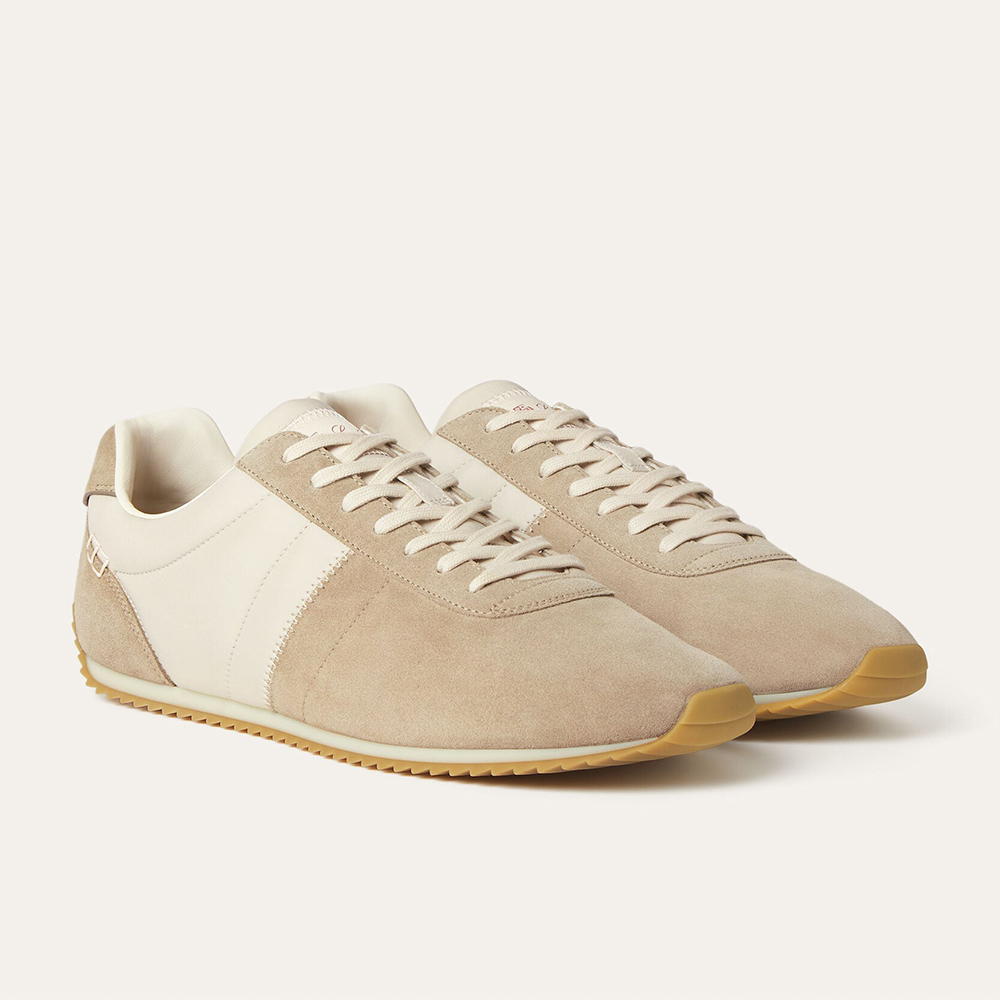 Loro Piana Shoes Loro Piana Fast Walk Sneaker Microfibre Autunno Planet Low Top #393909 | Nigo Office